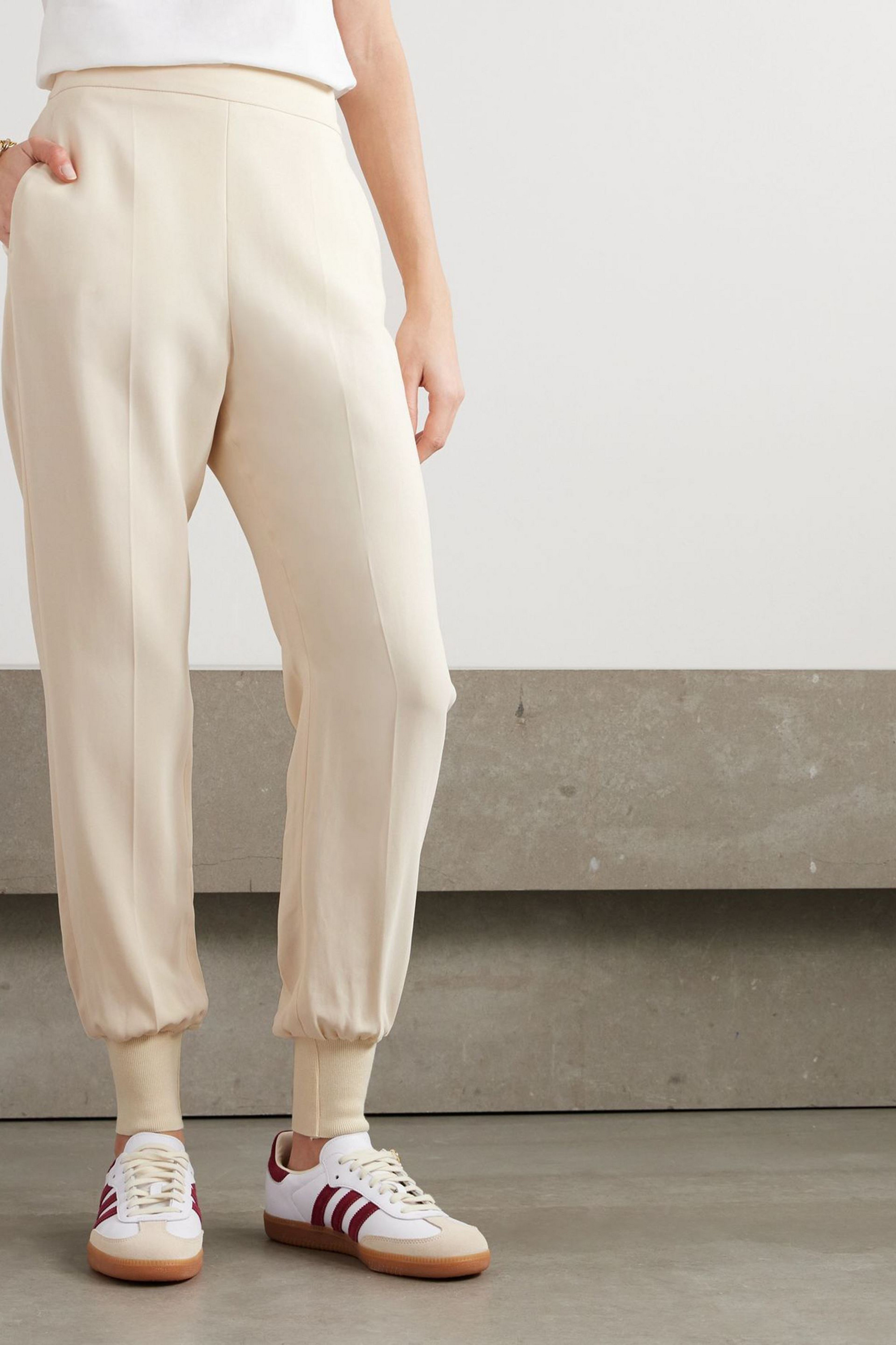 Stella McCartney Crepe track pants