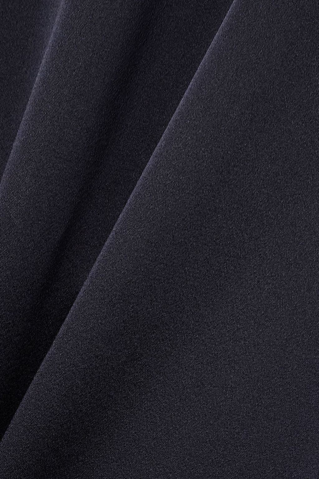 STELLA MCCARTNEY Asymmetric draped satin gown