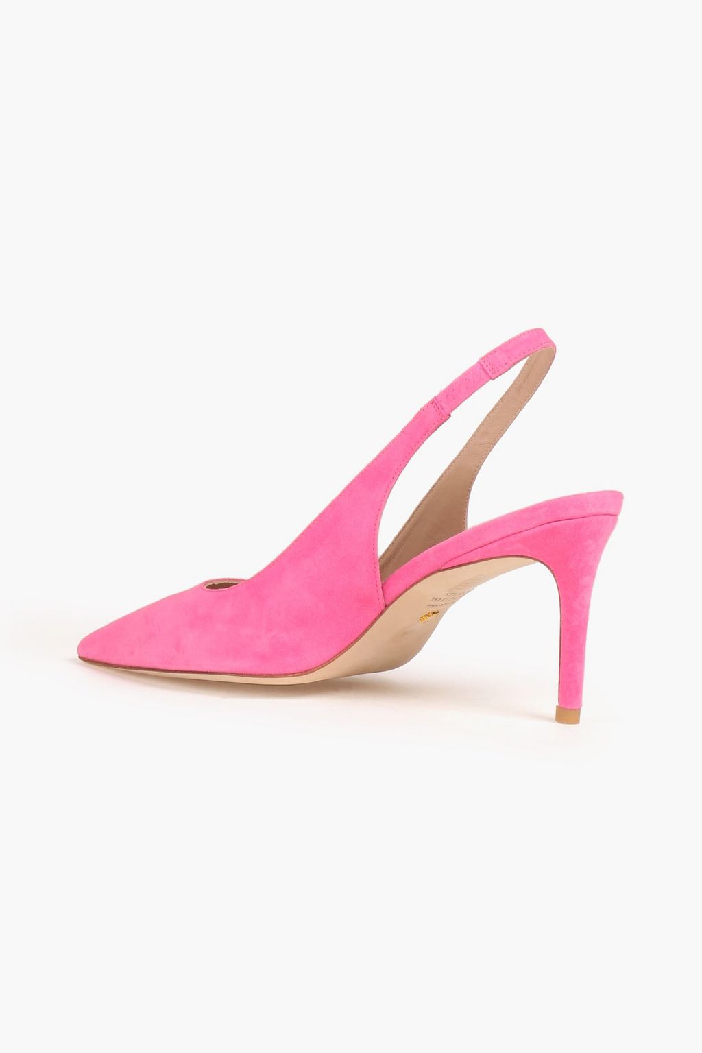 STUART WEITZMAN Stuart 75 suede slingback pumps