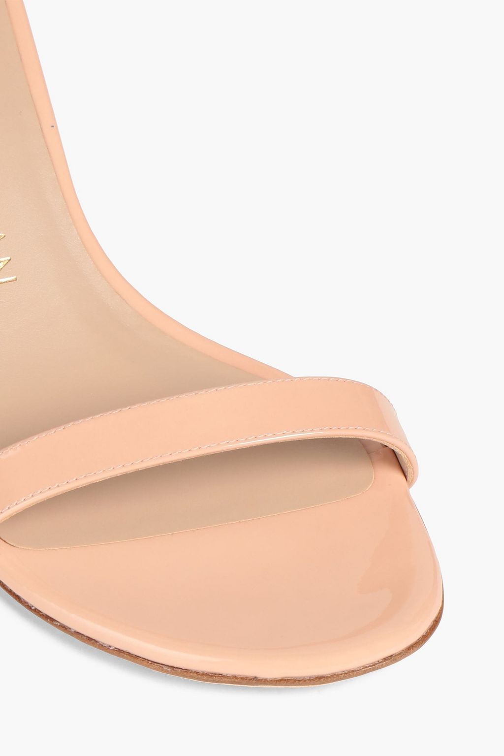 STUART WEITZMAN Patent-leather sandals