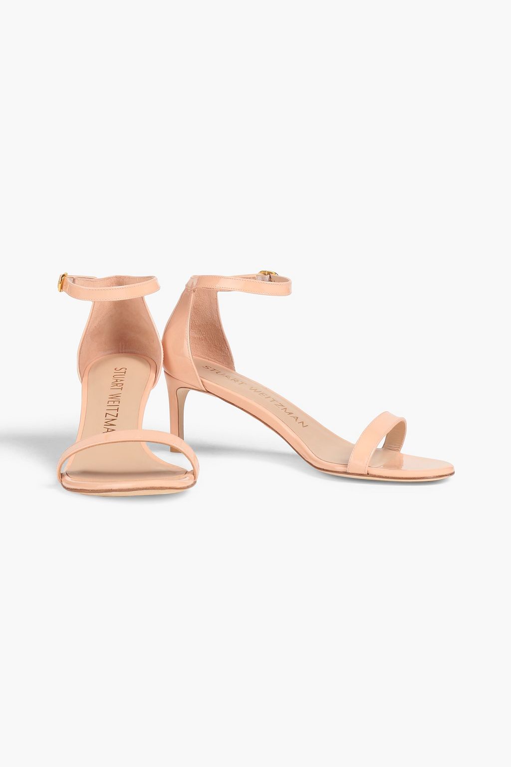 STUART WEITZMAN Patent-leather sandals