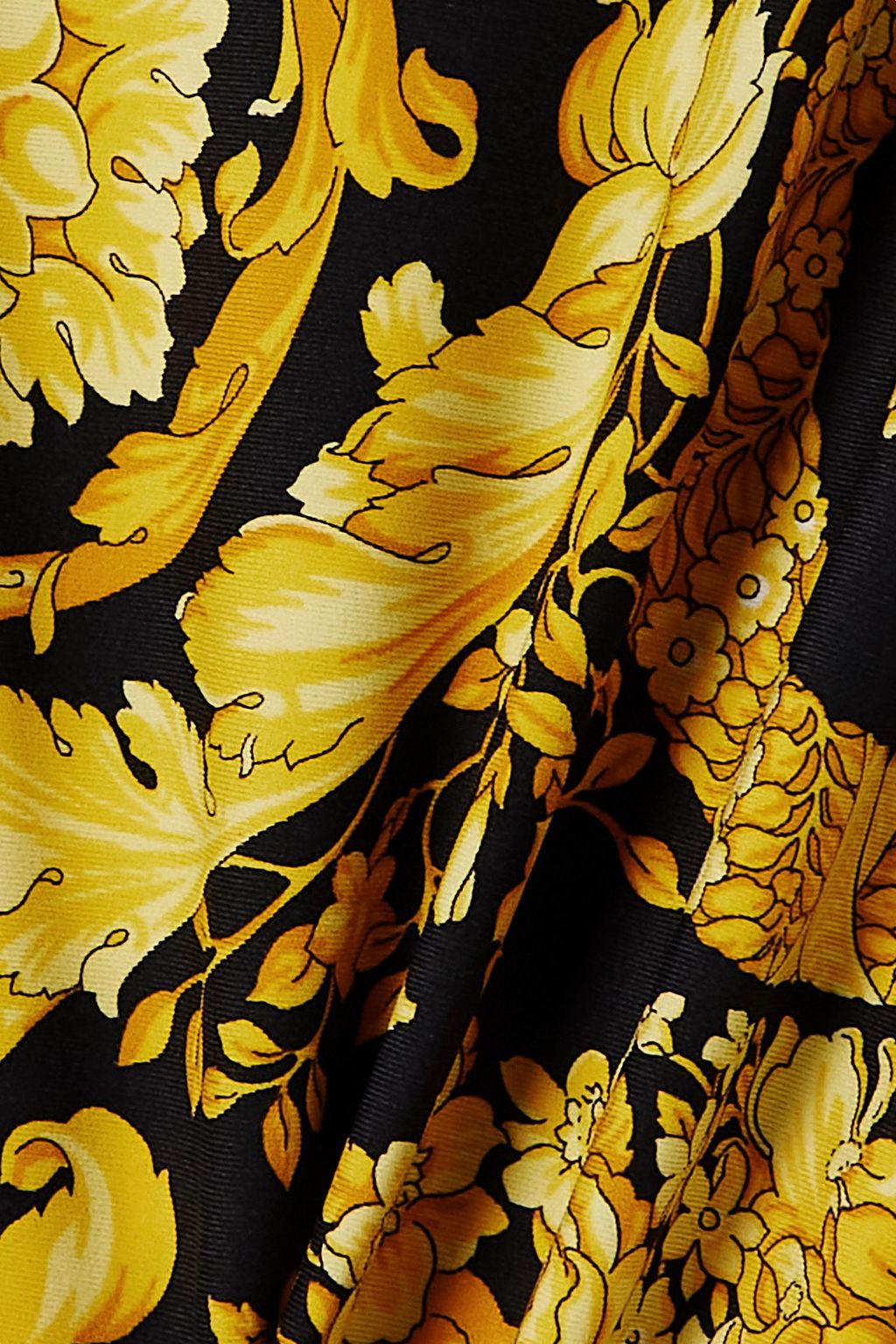 VERSACE Printed stretch-jersey leggings