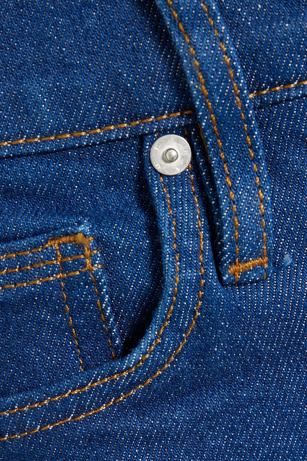 FRAME Adele denim shorts