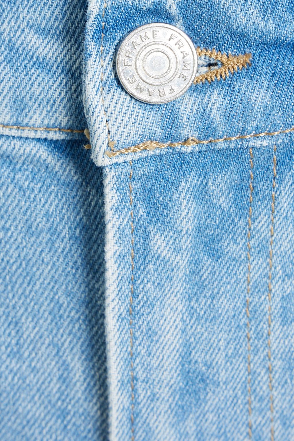 FRAME Adele denim shorts