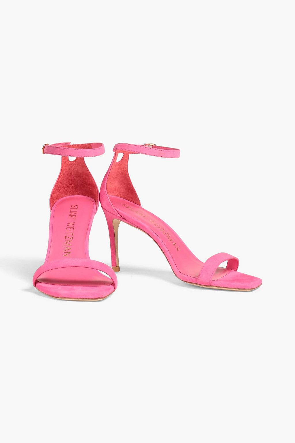 STUART WEITZMAN 스웨이드 샌들