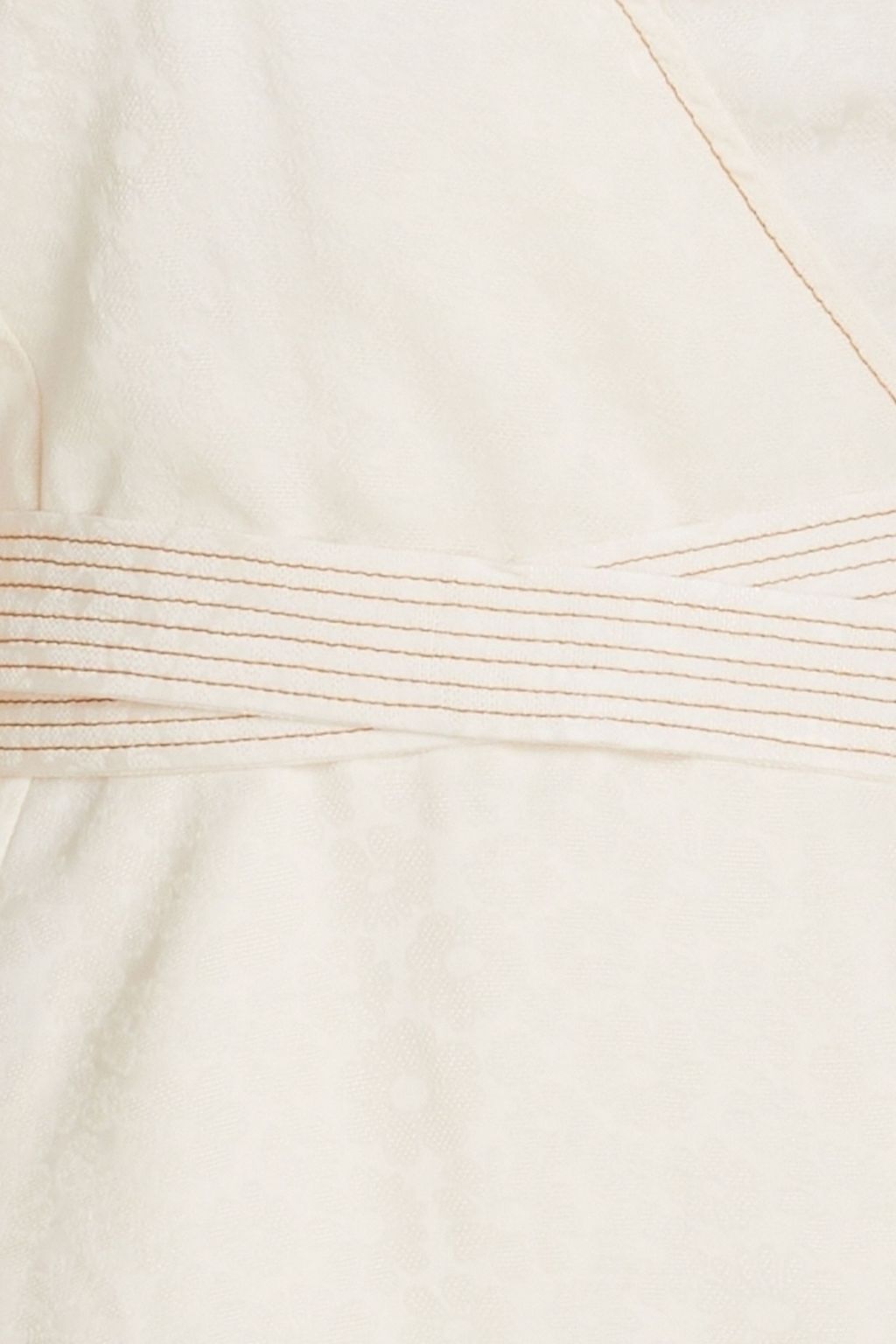 CLAUDIE PIERLOT ジャカード ラップブラウス