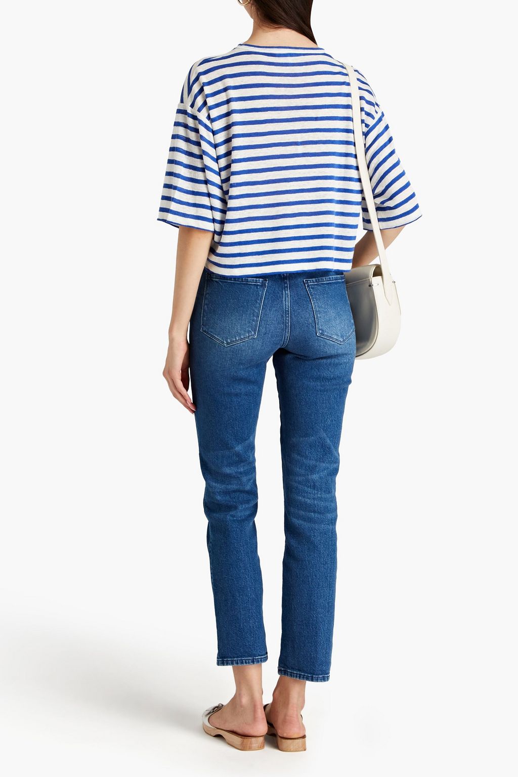 FRAME Le Sylvie high-rise straight-leg jeans