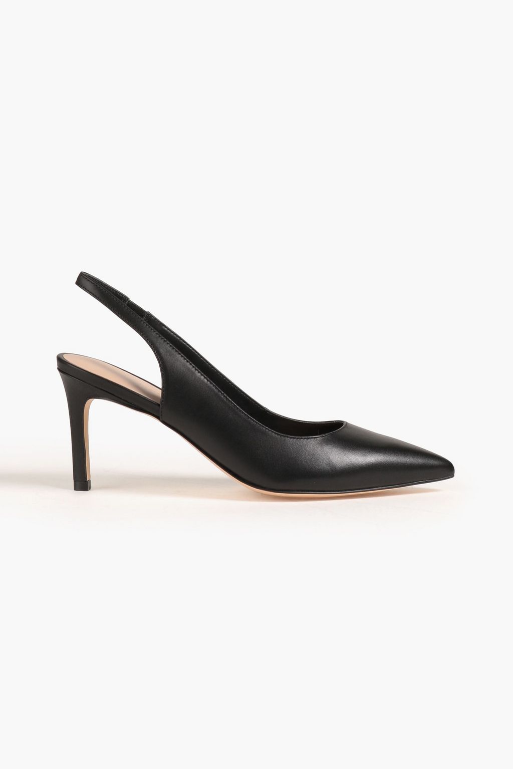 STUART WEITZMAN Dancer 75 leather slingback pumps | THE OUTNET