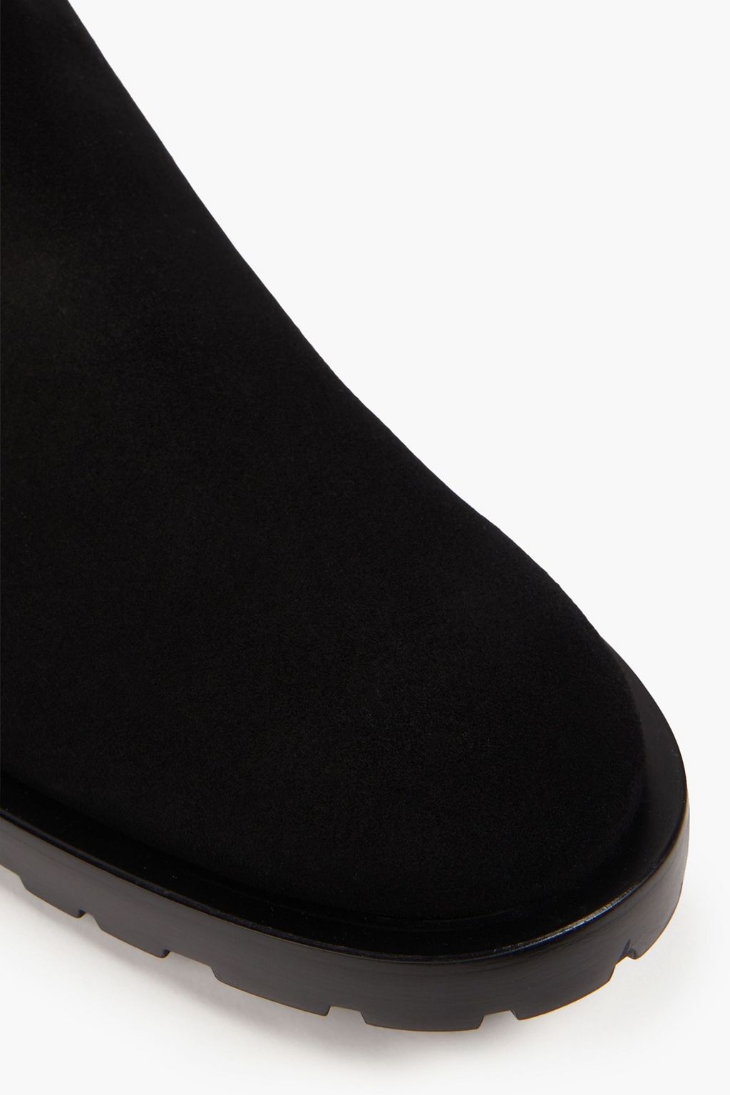 STUART WEITZMAN Microstretch and suede knee boots