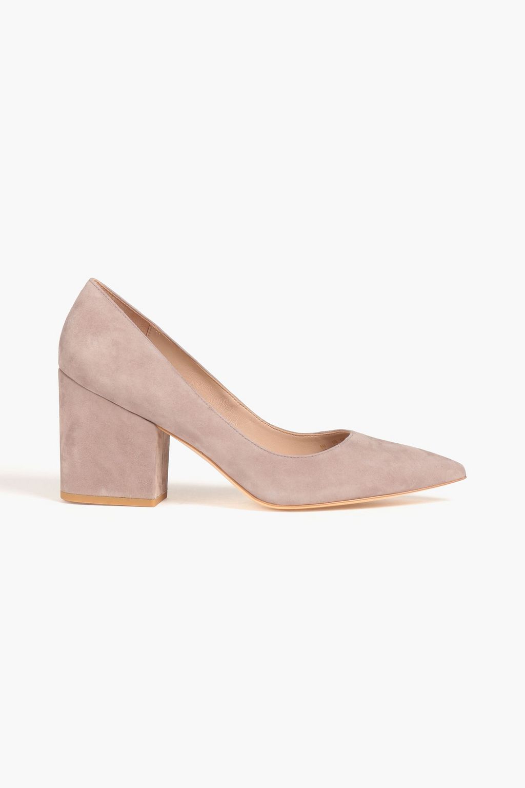 Stuart weitzman hotsell block heel pump