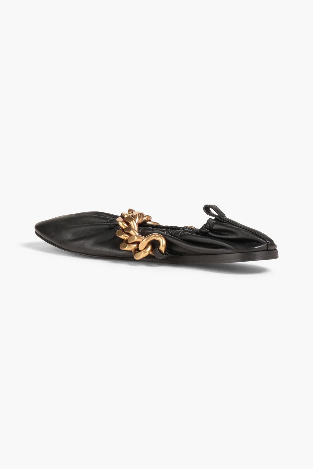 STELLA MCCARTNEY Falabella フェイクレザー バレリーナシューズ チェーン付き