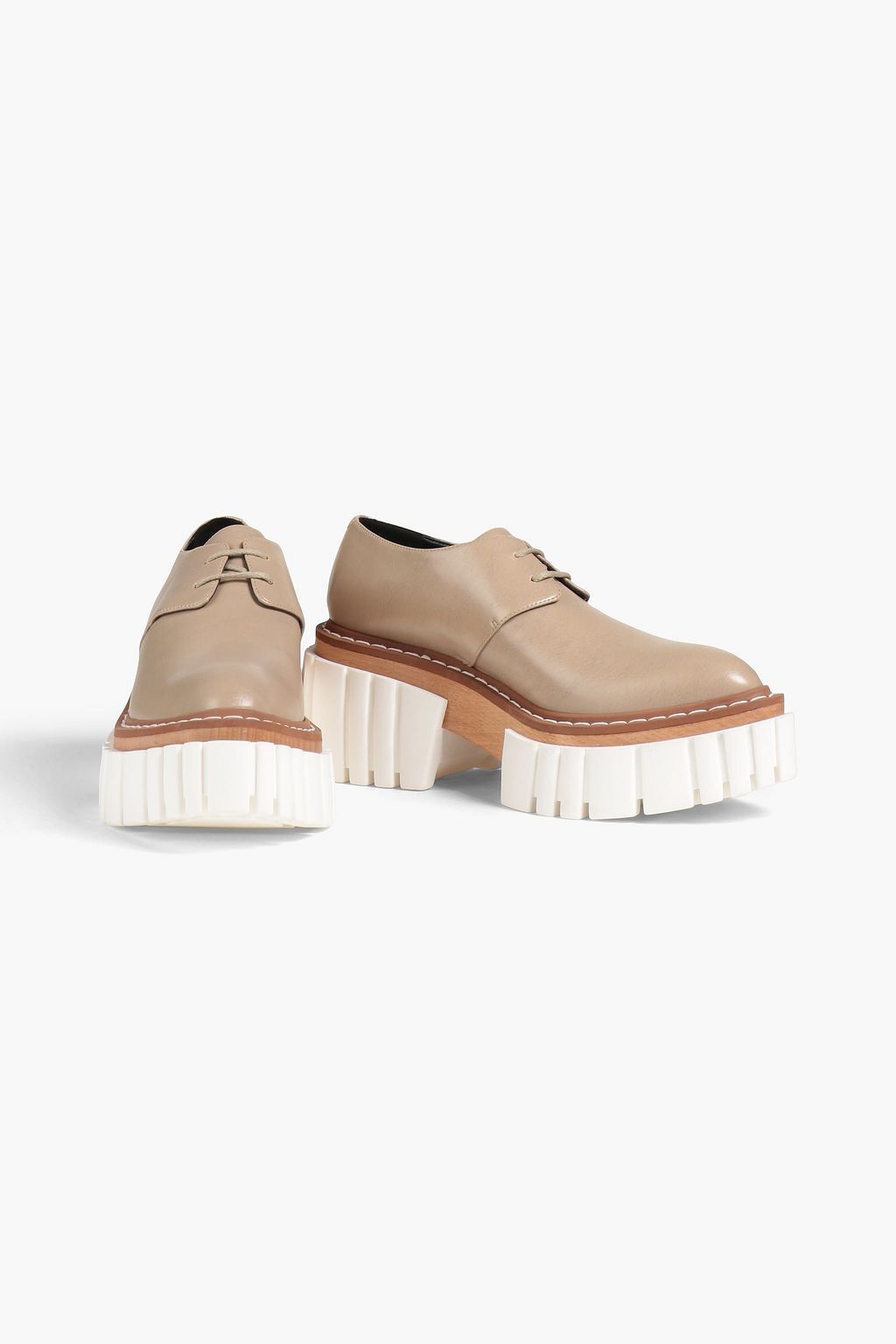 STELLA MCCARTNEY حذاء بروغ من الجلد الصناعي