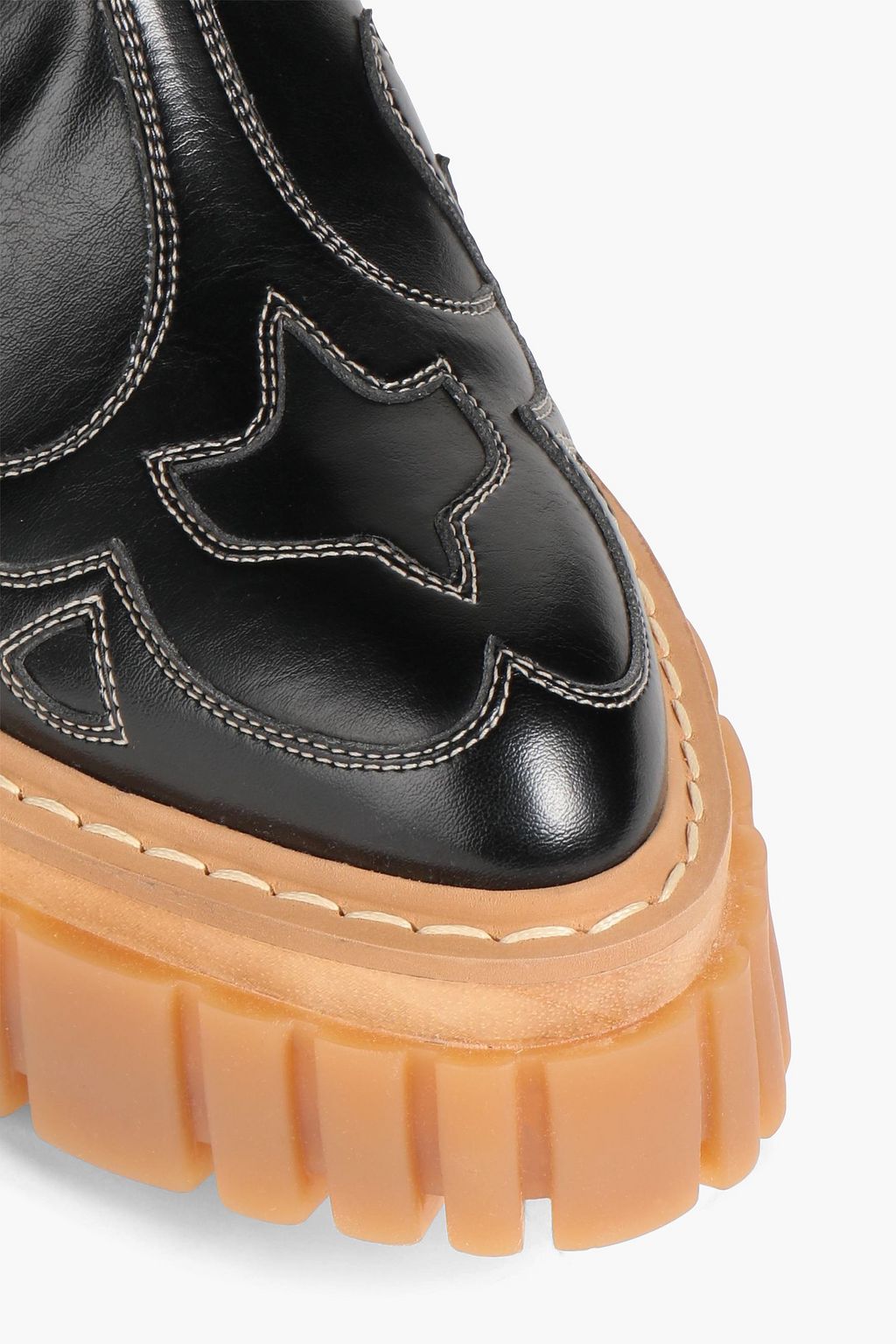 STELLA MCCARTNEY Faux leather chelsea boots