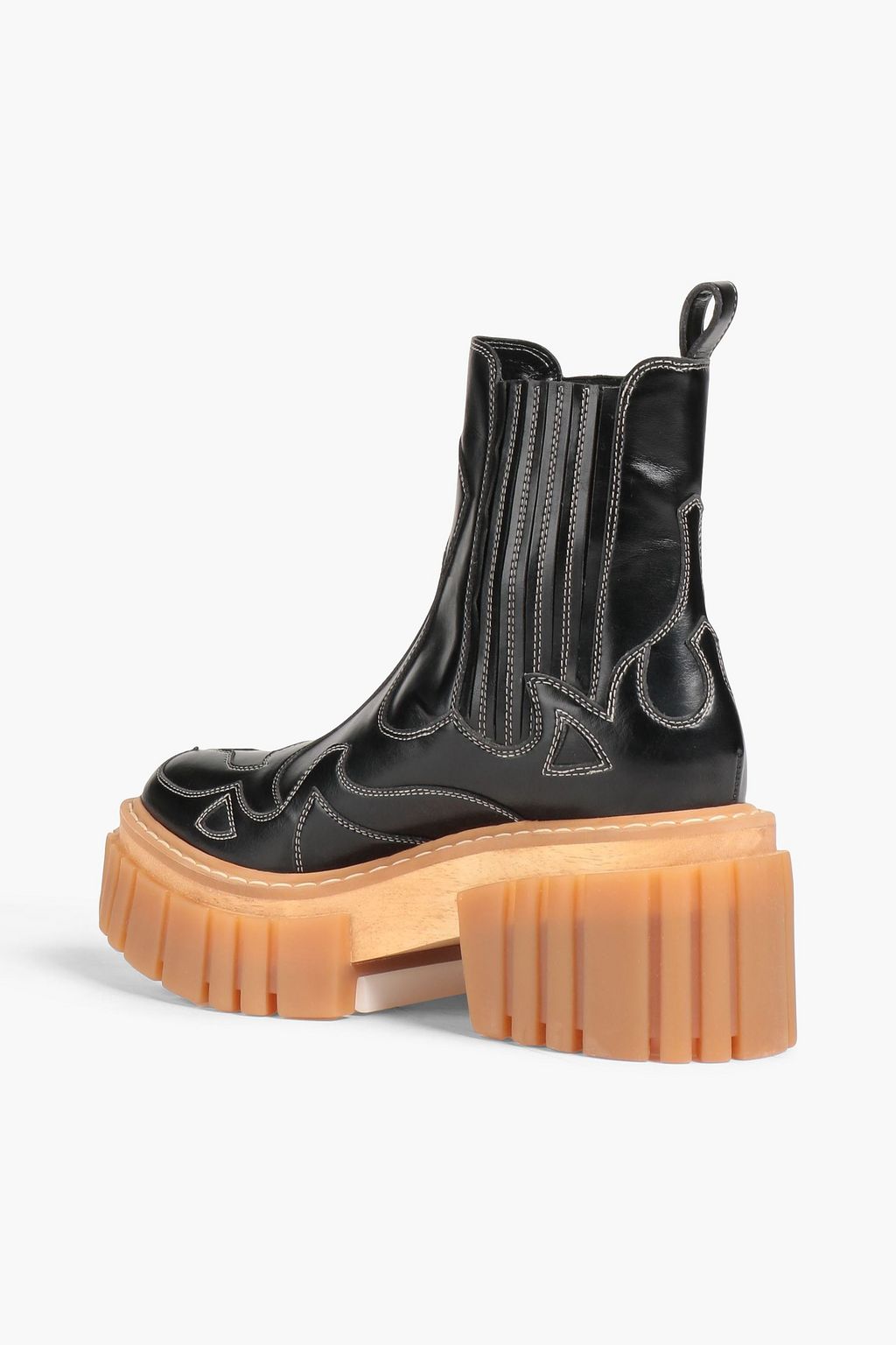 STELLA MCCARTNEY Faux leather chelsea boots