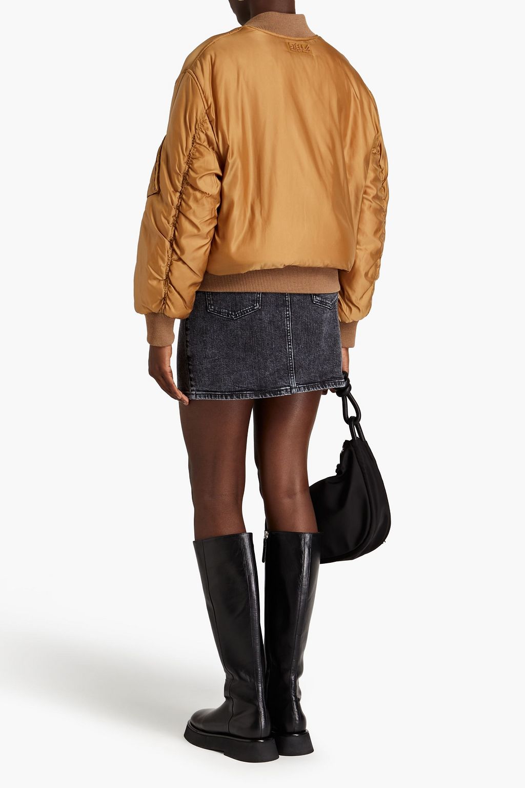 STELLA MCCARTNEY Vina oversized shell bomber jacket