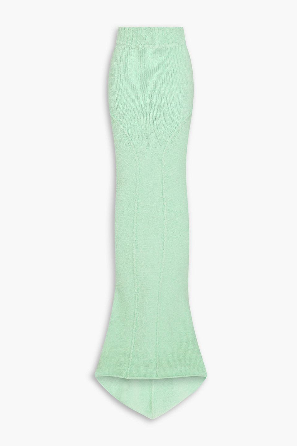 Rick Owens - Knitted maxi skirt - Green - S