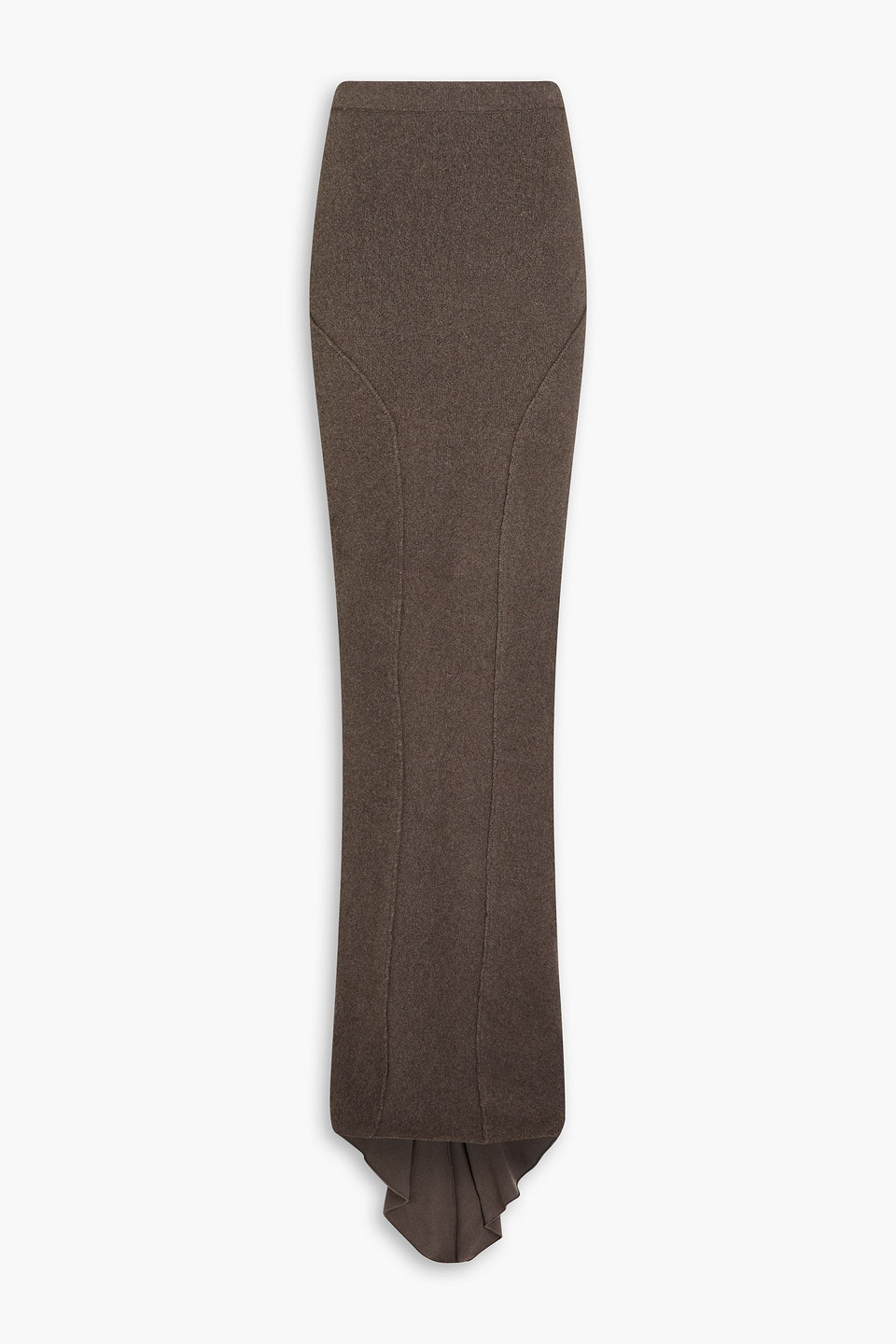 Rick Owens - Cashmere-blend maxi skirt - Neutral - XS