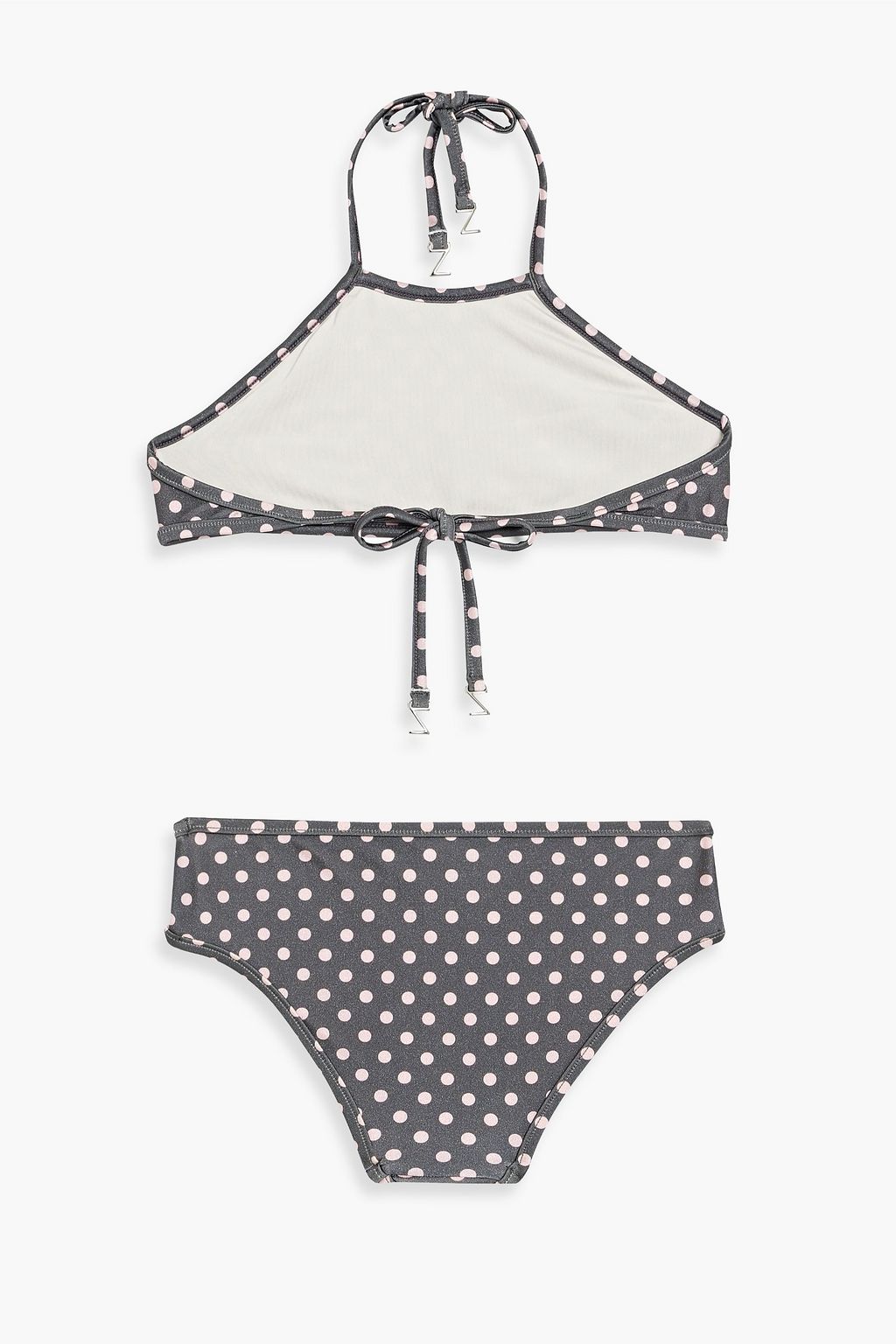 ZIMMERMANN Kids Iris Bikini mit Polka-Dots