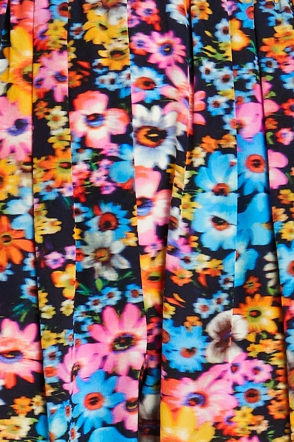 STELLA MCCARTNEY Christine floral-print silk crepe de chine tapered pants