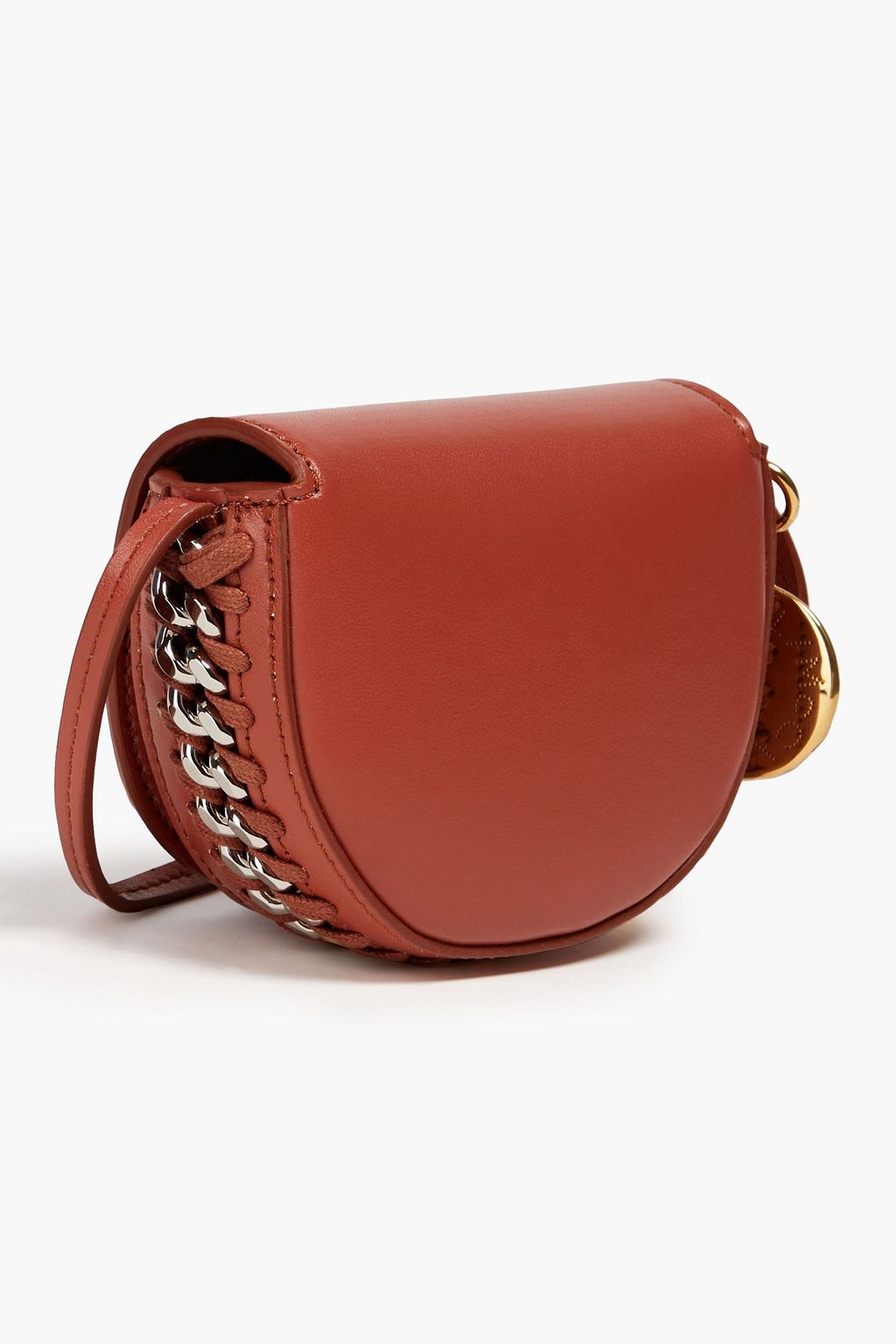 STELLA MCCARTNEY Frayme small faux leather shoulder bag