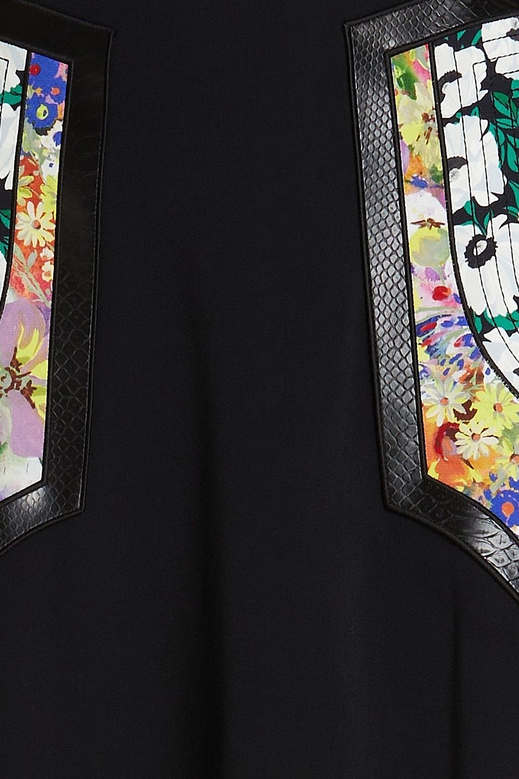 STELLA MCCARTNEY تنورة من الكريب مزينة بطبعة الأزهار