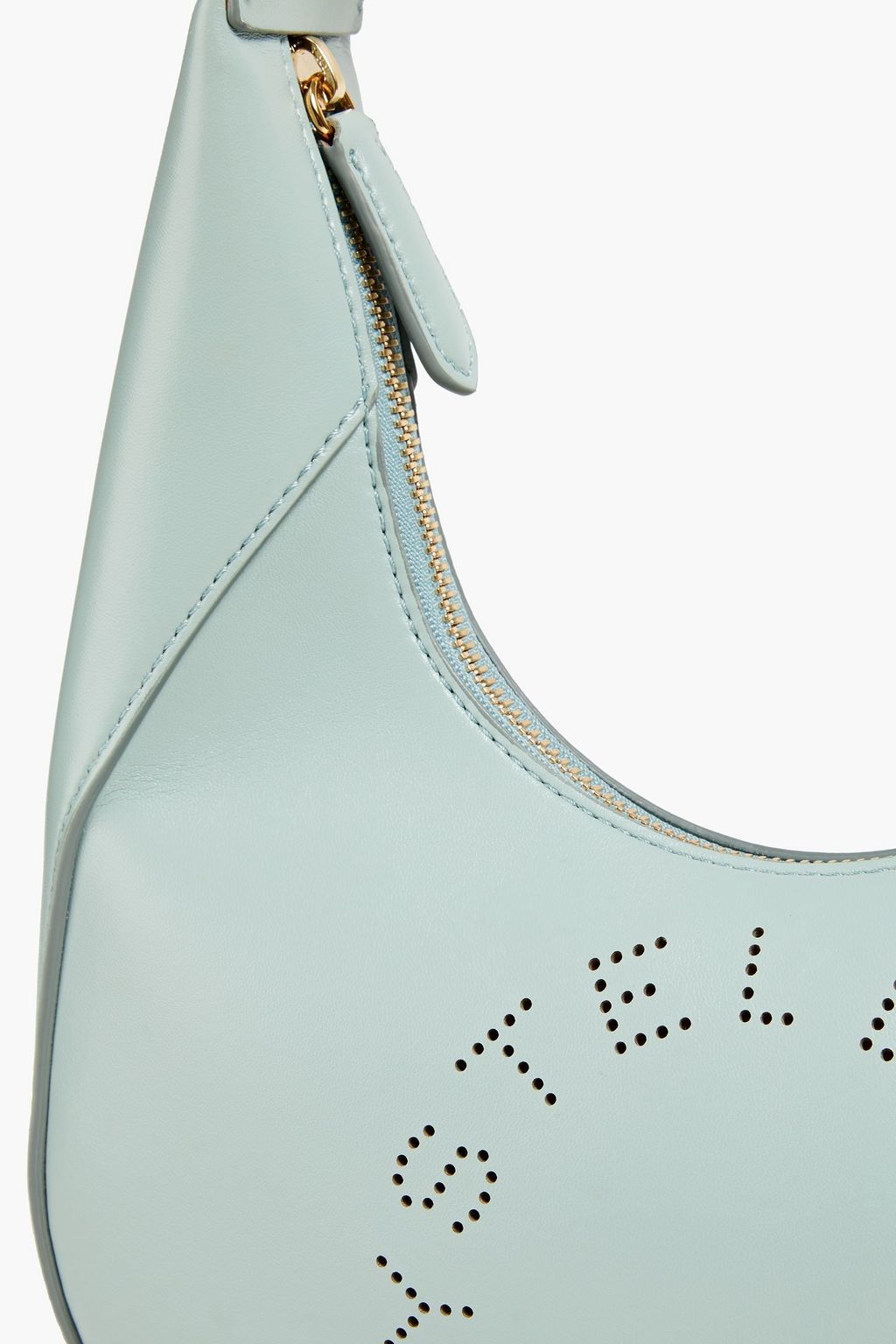 STELLA MCCARTNEY Perforated faux leather shoulder bag