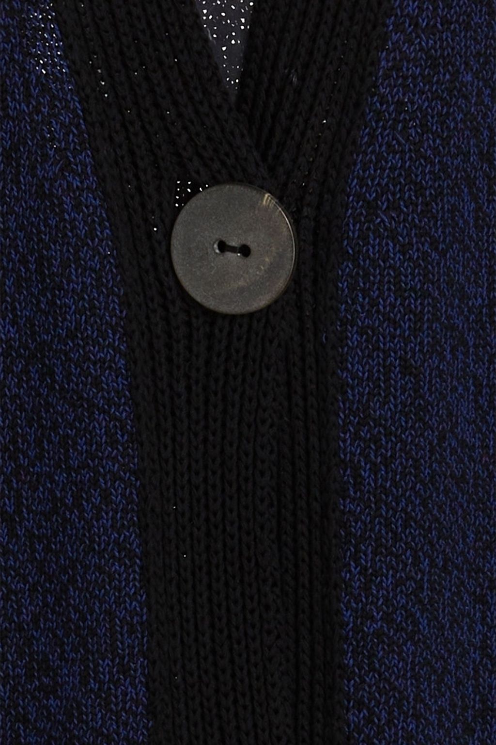 STELLA MCCARTNEY Oversized marled embroidered cotton cardigan