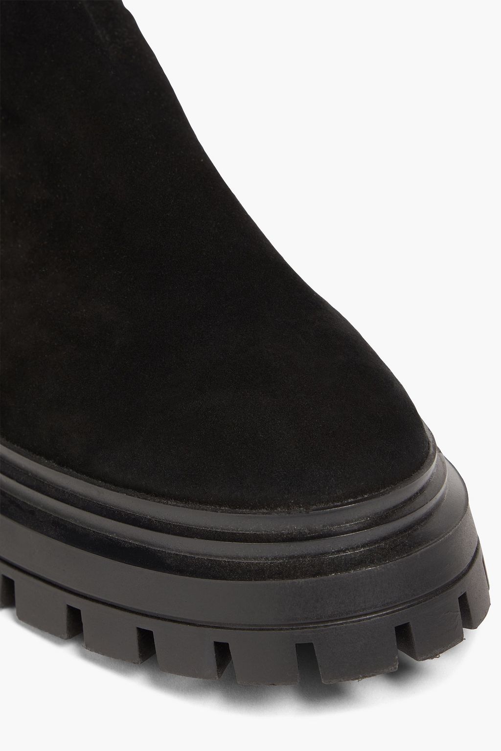 STUART WEITZMAN Bedfordland stretch-suede over-the-knee boots