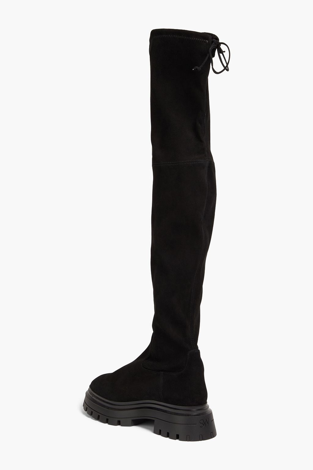 STUART WEITZMAN Bedfordland stretch-suede over-the-knee boots