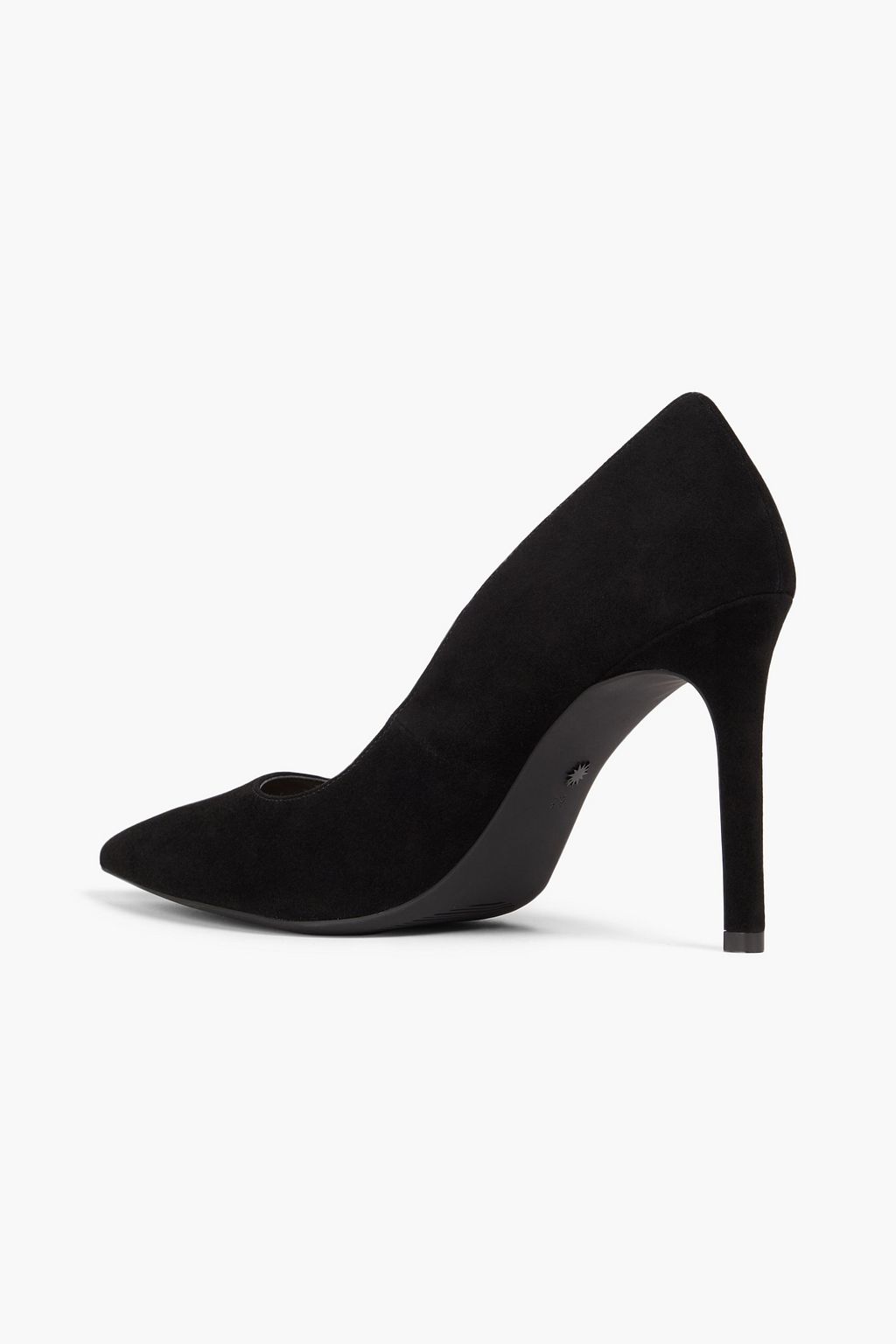 STUART WEITZMAN حذاء بامب من جلد السويد