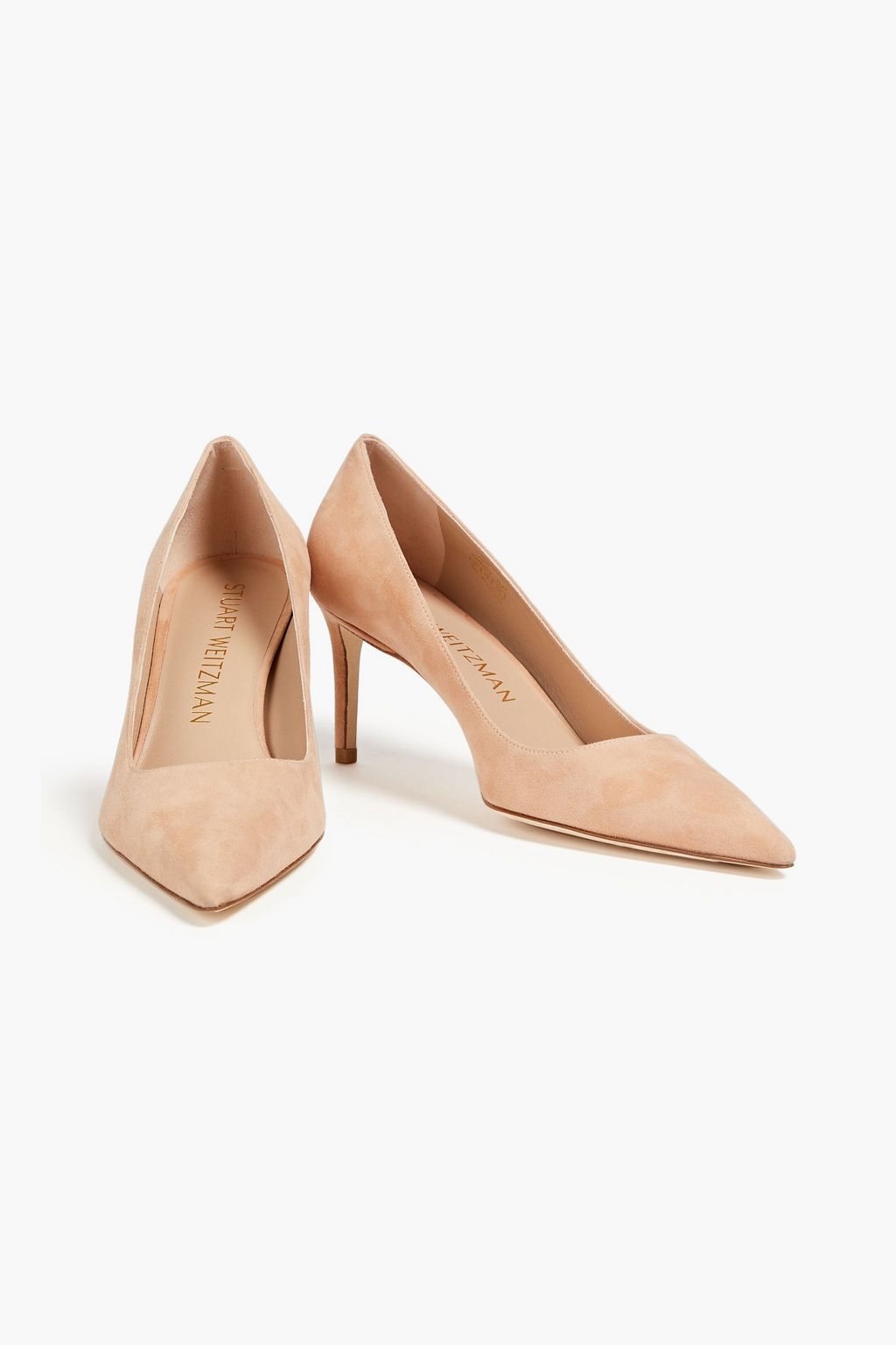 STUART WEITZMAN Suede pumps