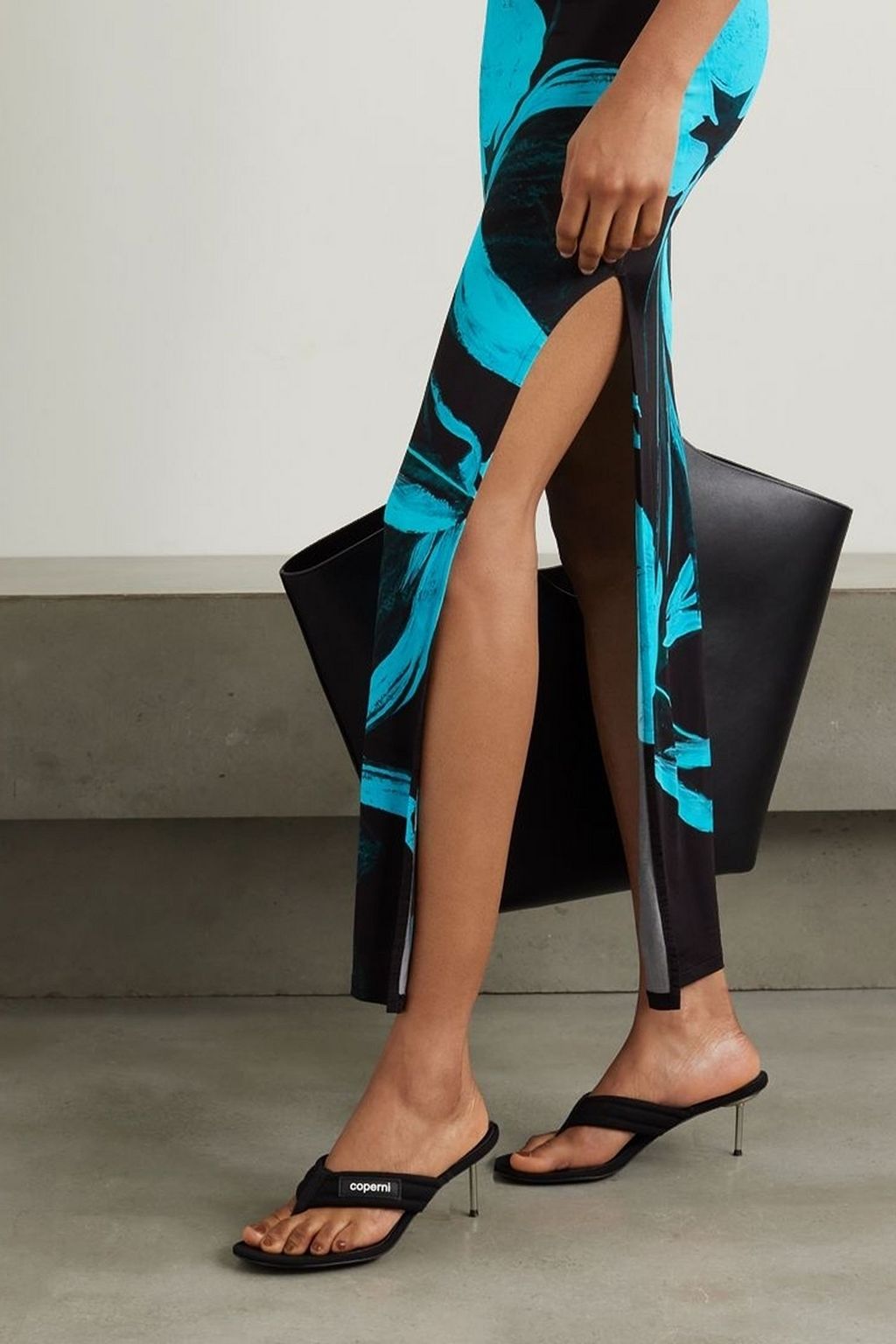 COPERNI Logo-appliquéd webbing sandals