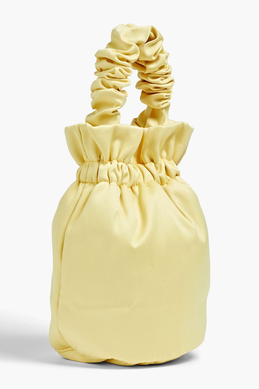 GANNI Occasion satin bucket bag