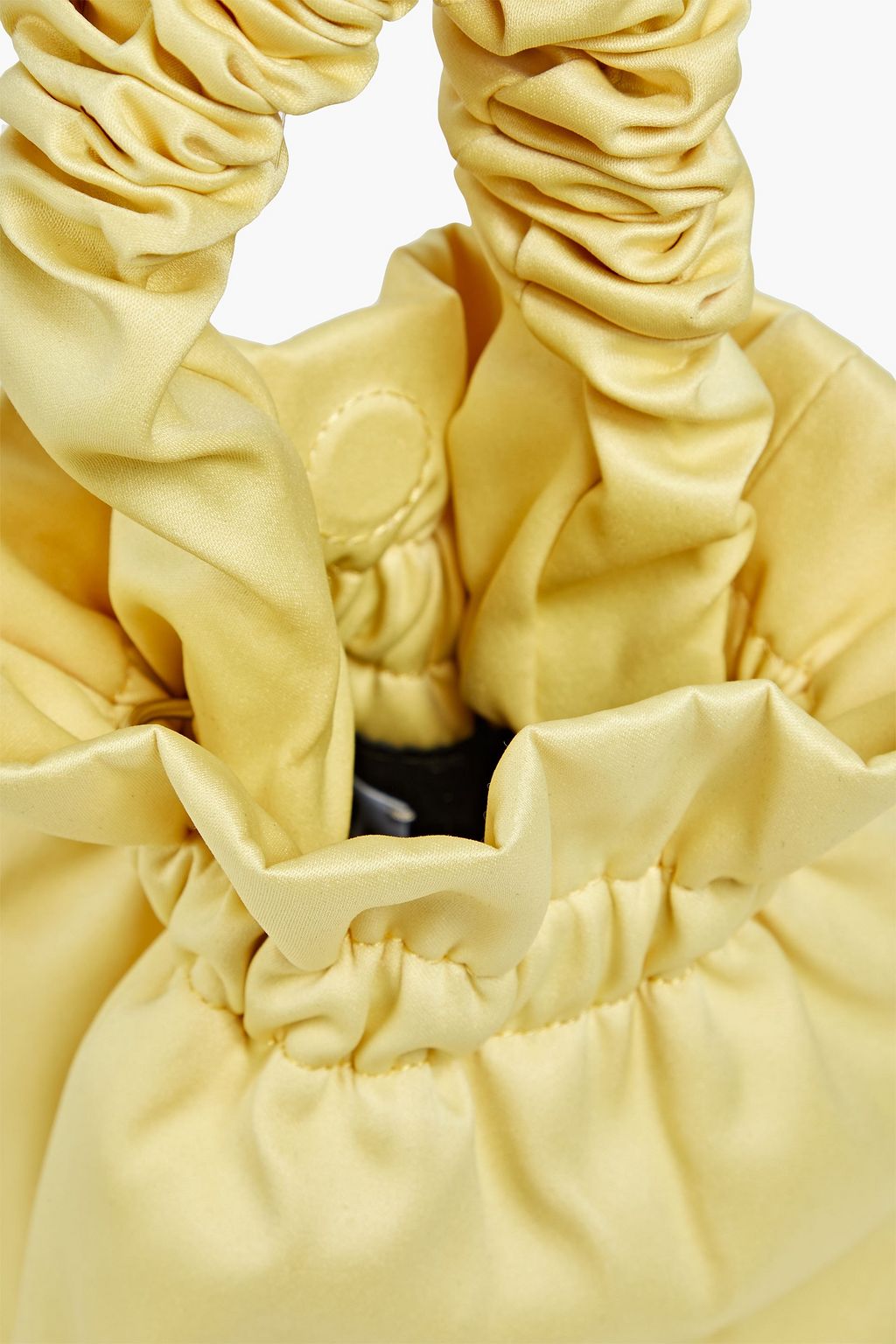 GANNI Occasion satin bucket bag