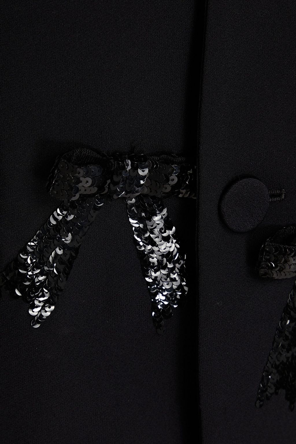 MSGM بليزر من الكريب مزين بربطة بشكل فراشة