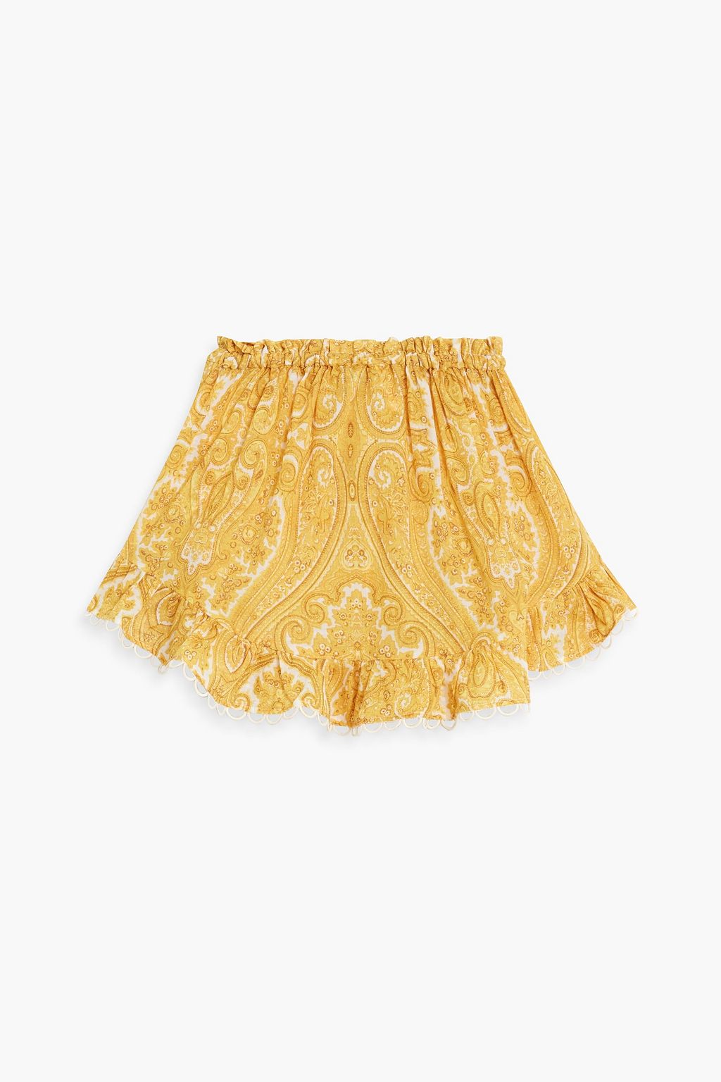 ZIMMERMANN Kids Lumino paisley-print cotton skirt