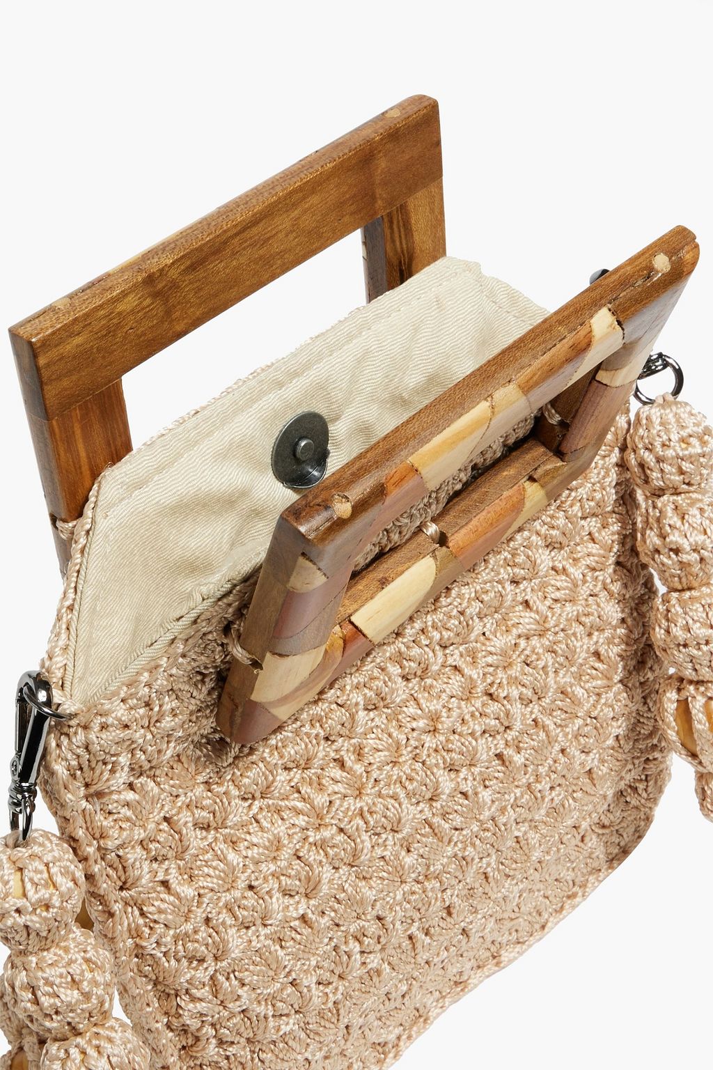 CATARINA MINA Tiwa crochet tote