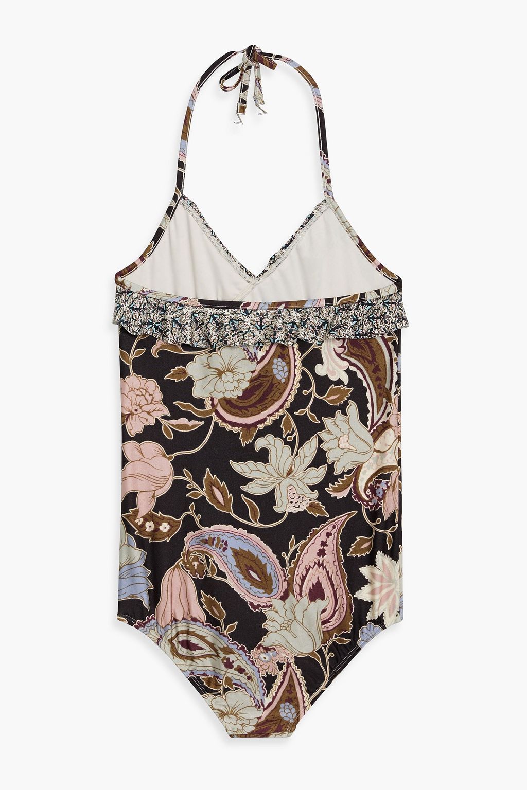 ZIMMERMANN Kids Henna ruffled floral-print swimsuit