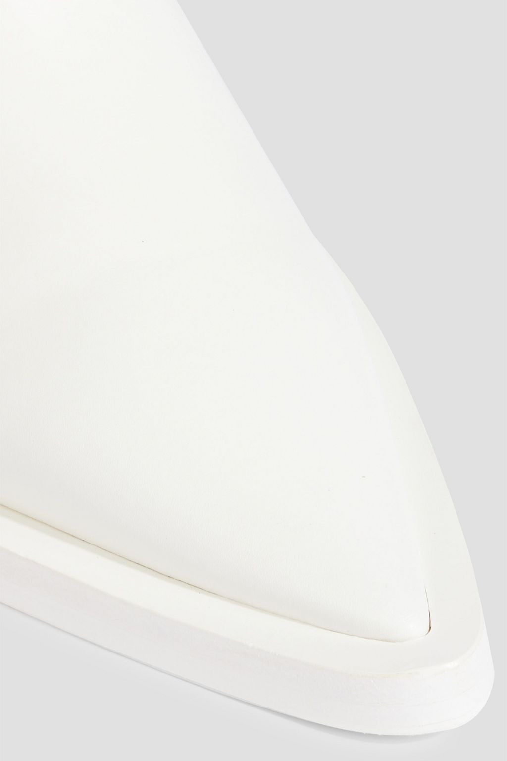 JIL SANDER Leather slingback pumps