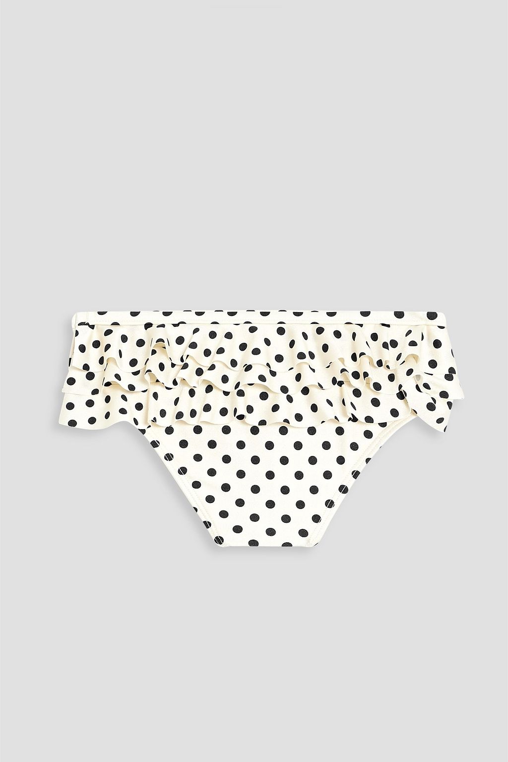 ZIMMERMANN Kids Jaya ruffled polka-dot bikini briefs