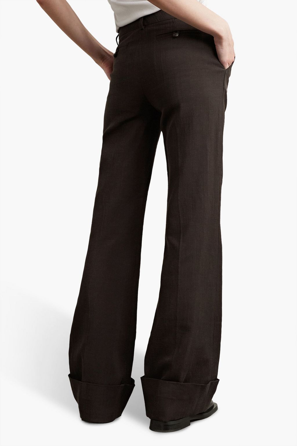 CO Woven straight-leg pants
