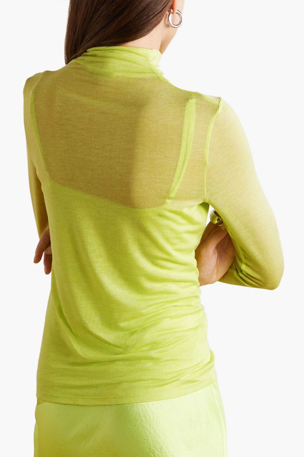 VINCE. Layered Lyocell-blend top