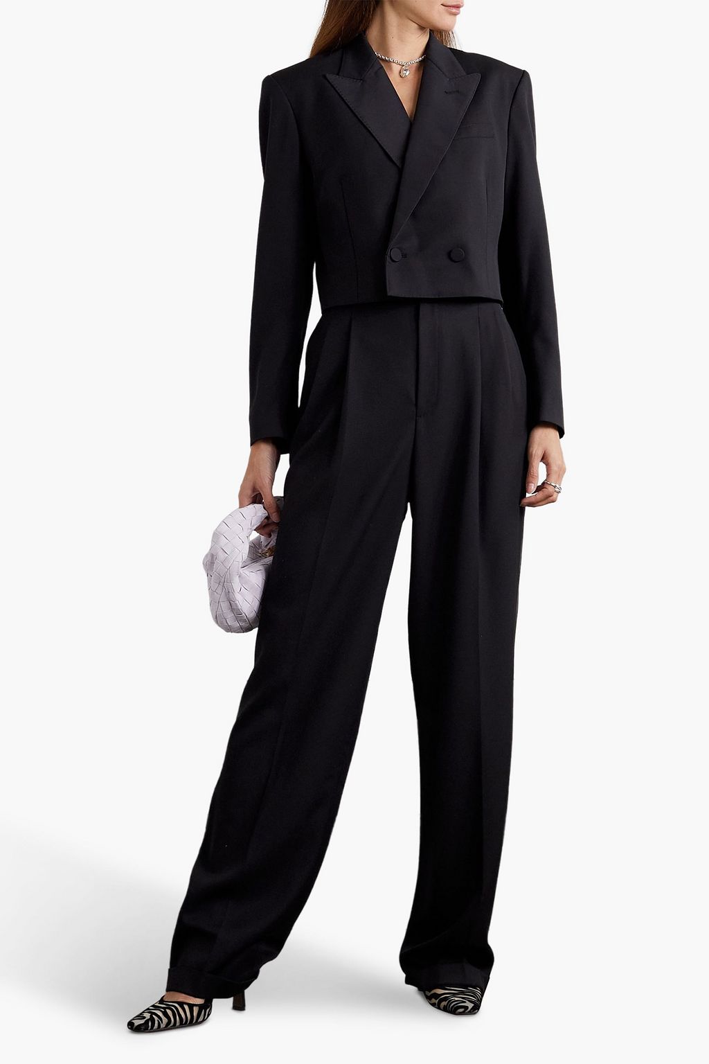 POLO RALPH LAUREN Cropped wool blazer