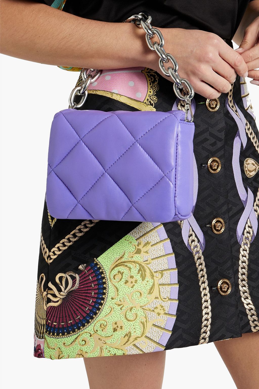 STAND STUDIO Hestia quilted leather tote