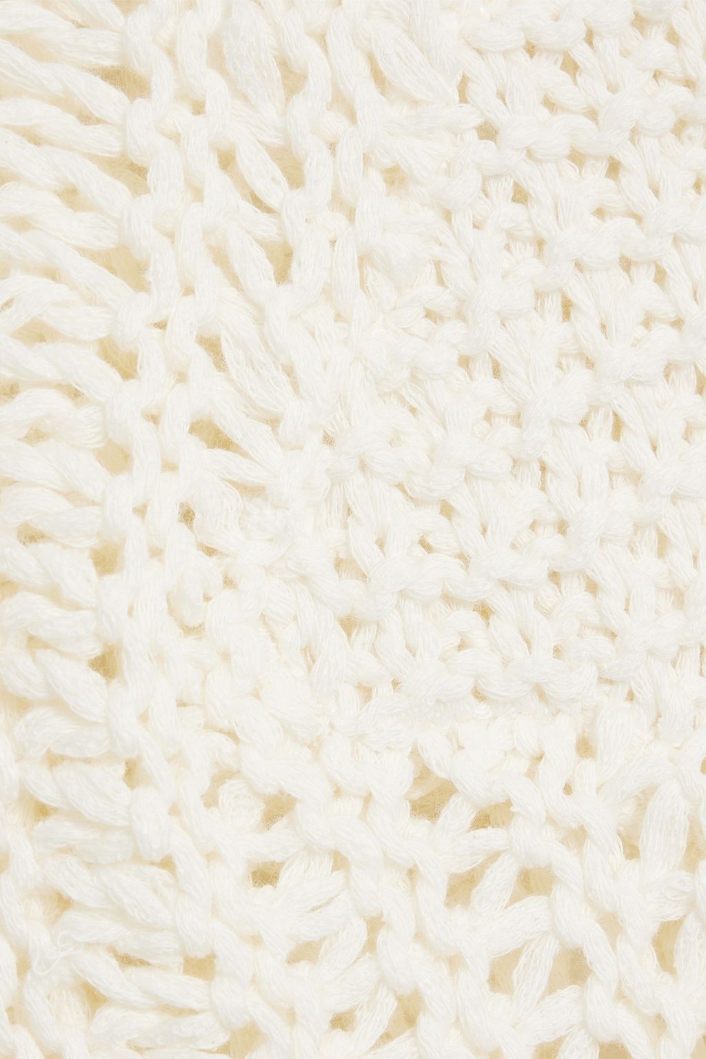 ENVELOPE1976 Open-knit cotton turtleneck sweater