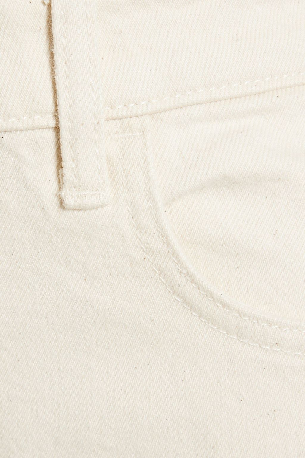 TRIARCHY High-rise wide-leg jeans
