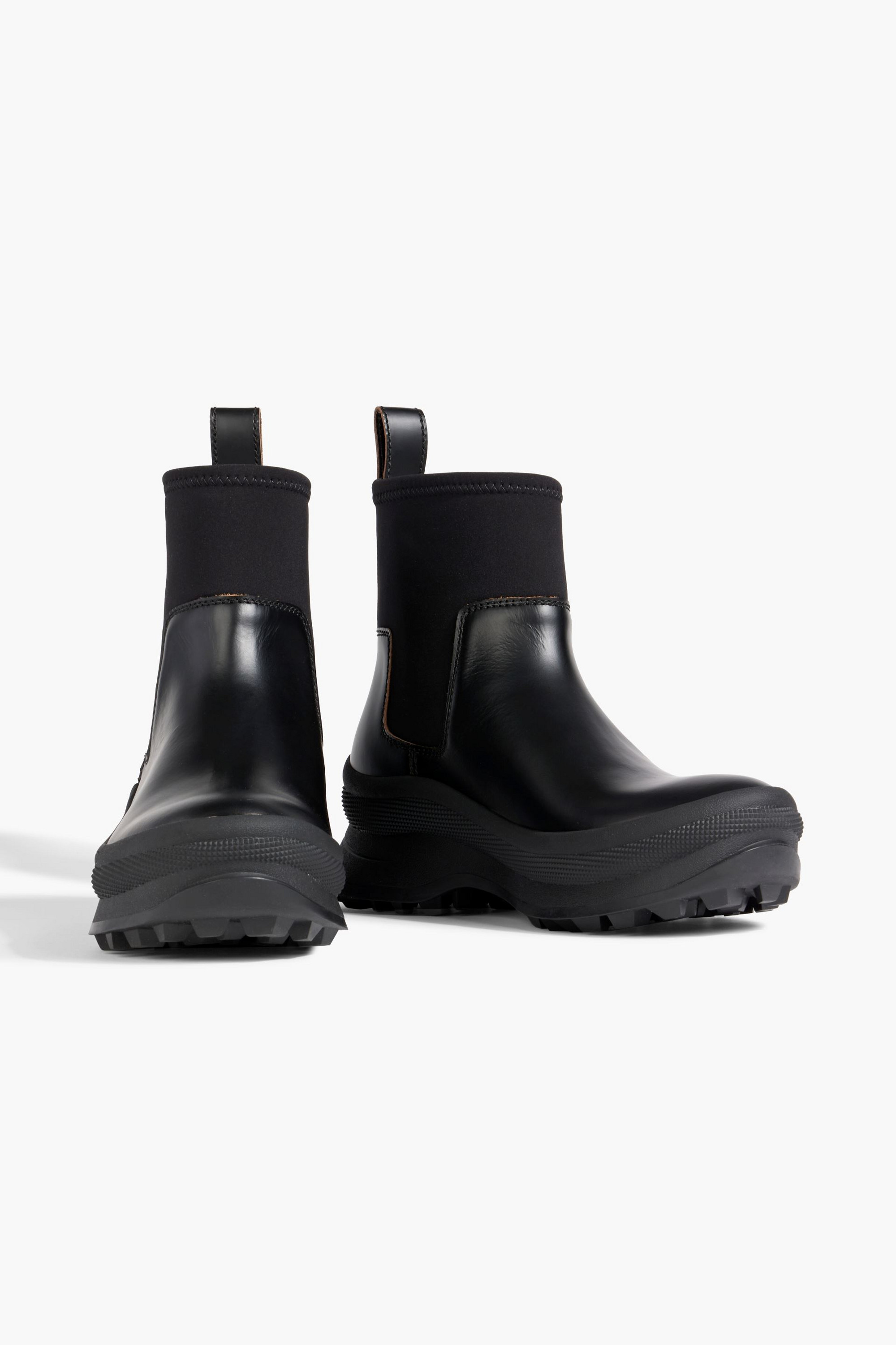 靴 JIL SANDER ANKLE BOOT Jil Sander Black Ankle Chelsea Boots Jil Sander