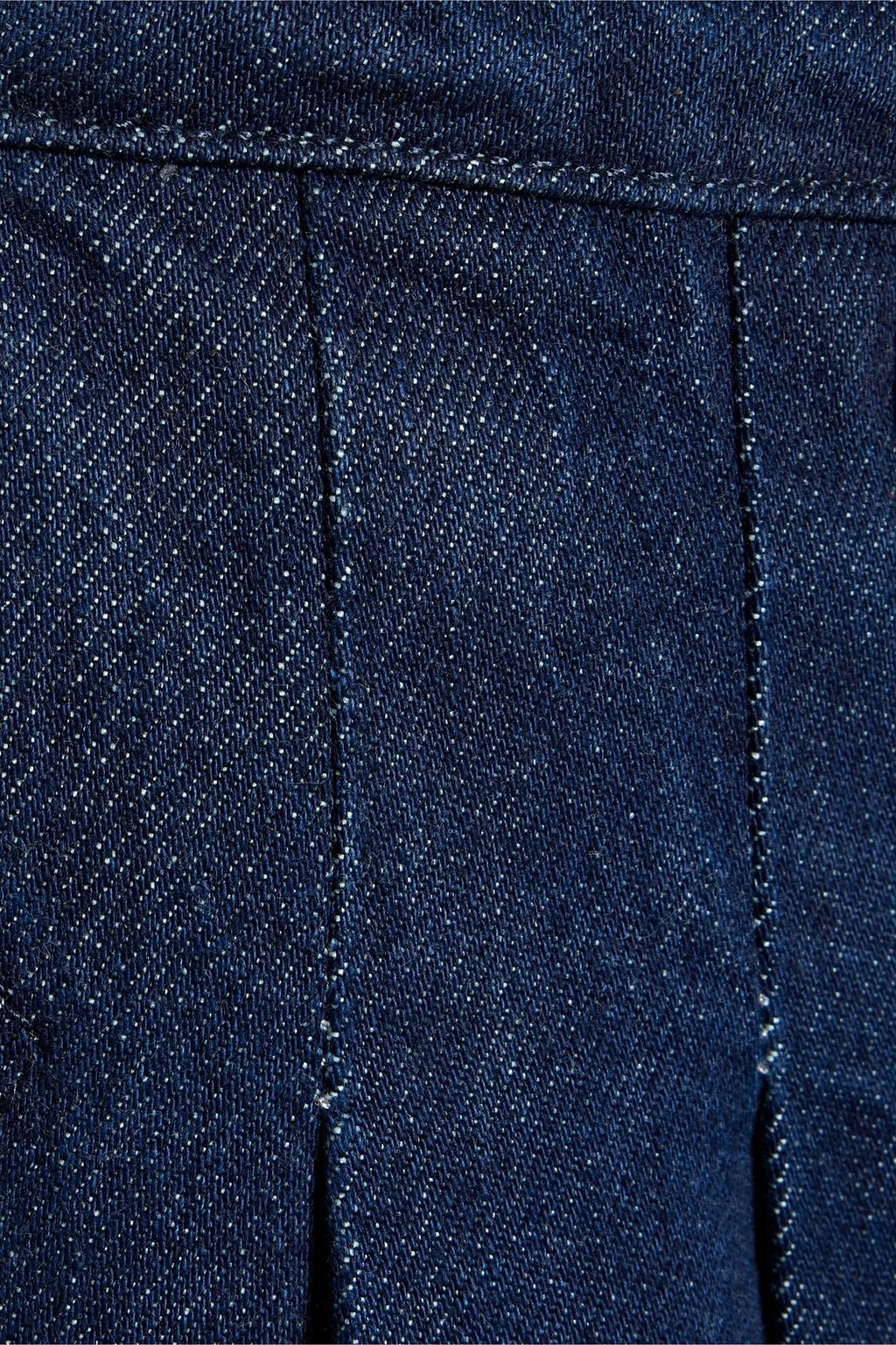 TRIARCHY High-rise wide-leg jeans