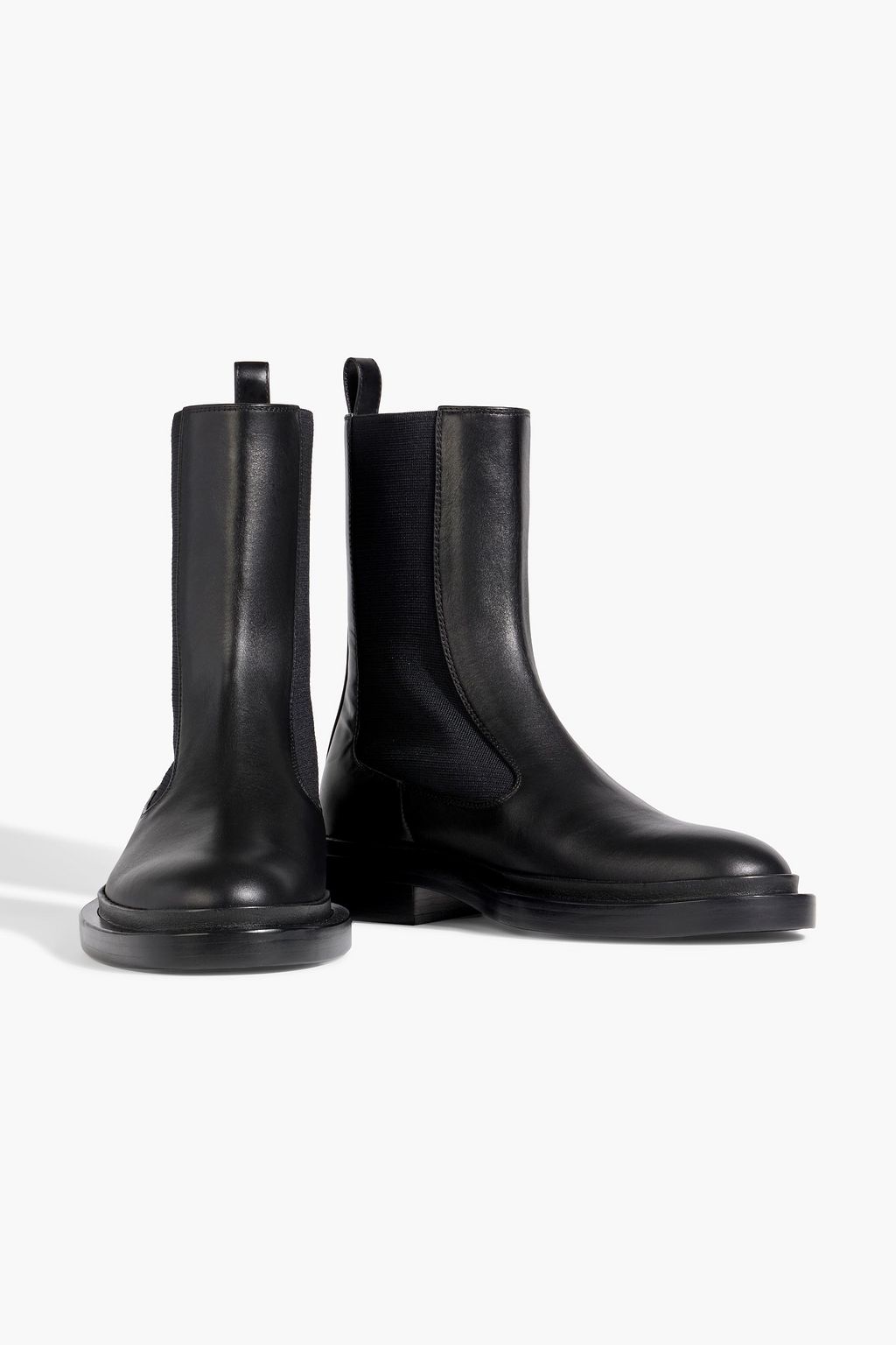 JIL SANDER Leather Chelsea boots