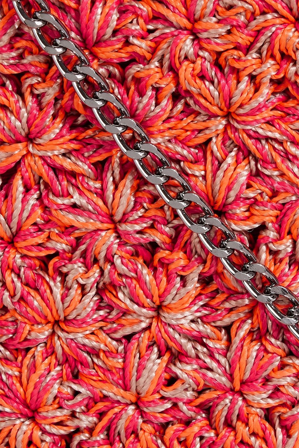 CATARINA MINA Tiwa Franjas tassled crochet tote